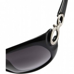 Oversized Polarized HD TAC Sunglasses for Women Ladies Vintage Retro Round Mirrored Lens UV400 Protection - C - CF198NXOQ08 $...