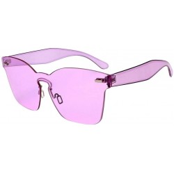 Sport Clearance! Women Glasses-Unisex Fashion Chic Shades Acetate Frame UV Protection Polarized Sunglasses (Purple) - C518QTN...