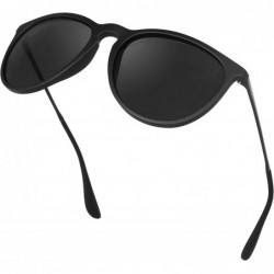Round Cute Round Polarized Sunglasses for Women Men-TR90 Material Lightweight Shades So Sassy 8030 - CH1943NWZSD $15.69