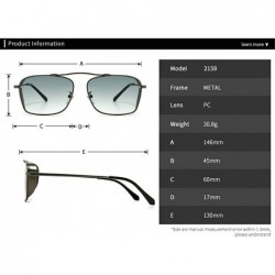Oversized 2020 new retro punk windproof sunglasses sunglasses personality brand designer female sunglasses - Brown - C11903DH...