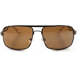 Aviator Fancy Designer Retro Mens Womens Hot Sexy Rectangle Aviator Sunglasses - C618O7Q57O7 $16.26