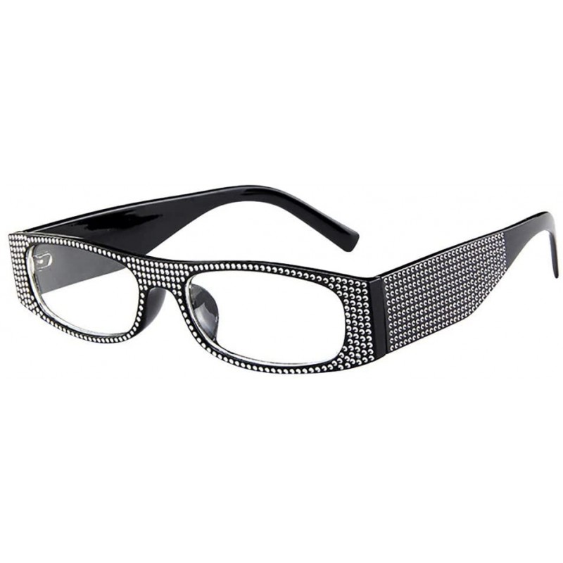 Square Cool Sunglasses-Vintage Retro Glasses Unisex Fashion Small Frame Sunglasses Eyewear (F) - F - CN18R53KT87 $10.74