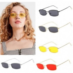 Rimless Vintage Women Sunglasses - Retro Polarized Sun Glasses Uv Protection Outdoor Eyewear Classic Eyeglasses - E - CJ18UQT...