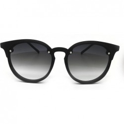 Cat Eye 3314OCN Oversize Soft Matte Finish Funky Fashion Candy Flat Tint Cats Eye Sunglasses - Matte Finish - CP185KMRKDC $10.91