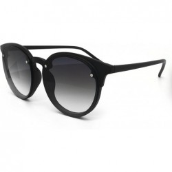 Cat Eye 3314OCN Oversize Soft Matte Finish Funky Fashion Candy Flat Tint Cats Eye Sunglasses - Matte Finish - CP185KMRKDC $10.91