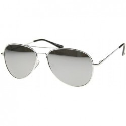 Aviator Retro Classic Fashion Tear Drop Aviator Sunglasses Model NG30011 - Silver - CZ184NW33R6 $10.76