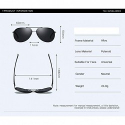 Rimless Sunglasses Unisex Polarized 100% UV Blocking Fishing and Outdoor Climbing Driving Glasses Metal Rimless fashion - CB1...
