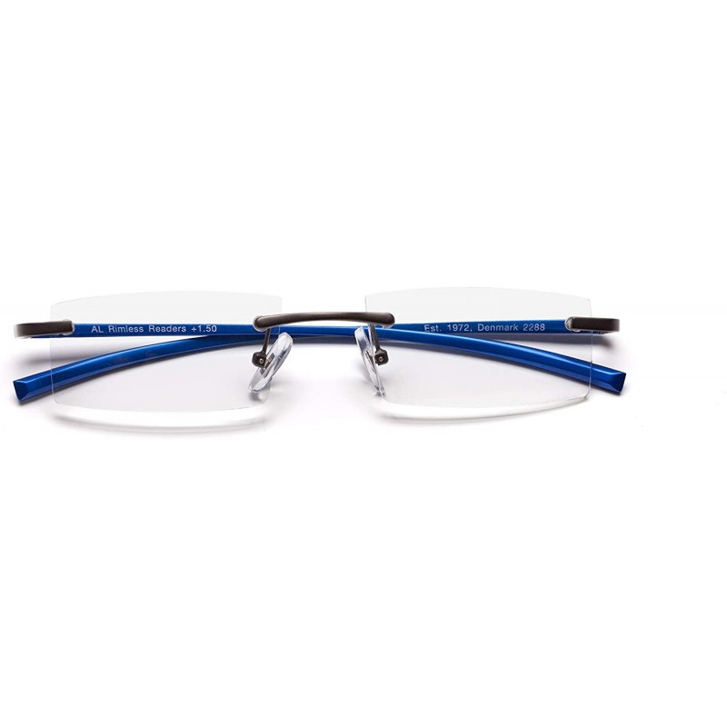 Sport Al Reader Matt Silver/Blue +2.50 Eyeglasses 2288-57-25 - CO11XY3E2NX $33.03