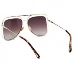 Aviator Cat eye fashion sunglasses- hollow sunglasses new sunglasses - F - C918S5C9GAI $51.46