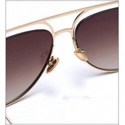 Aviator Cat eye fashion sunglasses- hollow sunglasses new sunglasses - F - C918S5C9GAI $51.46