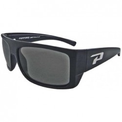 Rectangular Polarized Sunglasses Man-O-War - Shiny Black/Smoke - C111D5VU5HL $94.52