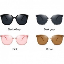 Cat Eye Newest Cat Eye Elegant Sunglasses Women Designer Italy Sun Glasses Female Ladies Vintage Shades Eyewear - Pink - CK19...