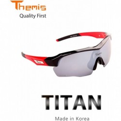 Sport mens Titan oversized 135mm sunglasses - Shiny Black - CR12L5A7Z3T $38.38