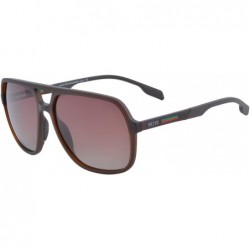 Rectangular Men Oversize Polarized Sunglasses UV400 Protection Sun Outdoor Eyeglasses - SH2002 - C3 - CG1938NZMIC $21.01