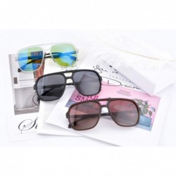Rectangular Men Oversize Polarized Sunglasses UV400 Protection Sun Outdoor Eyeglasses - SH2002 - C3 - CG1938NZMIC $21.01