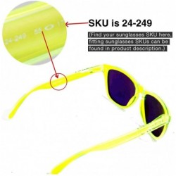 Shield Replacement Lenses Frogskins Sunglasses - 11 Options Available - Titanium Mirror Coated - Polarized - CD1179VBJYB $14.94