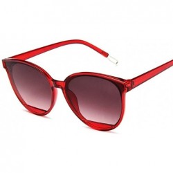 Cat Eye Vintage Cat Eye Sunglasses Women New Lovely Sun Glasses For Ladies Cute Sexy Cool Retro Uv400 - Wine Red - CC198XURNC...