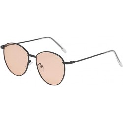 Semi-rimless Polarized Aviator Sunglasses Military - D - CB18TUEATN6 $11.84