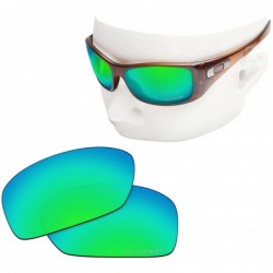 Shield Replacement Lenses Compatible with Oakley Hijinx Sunglass - Emerald Polycarbonate Combine8 Polarized - CZ18DYNZLC4 $32.47