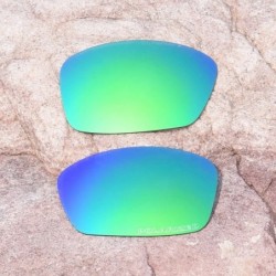 Shield Replacement Lenses Compatible with Oakley Hijinx Sunglass - Emerald Polycarbonate Combine8 Polarized - CZ18DYNZLC4 $32.47