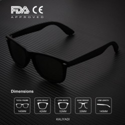 Oversized Unisex Polarized Sunglasses Stylish Sun Glasses for Men and Women Color Mirror Lens Multi Pack Options - C3194GHO94...