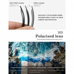 Oversized Unisex Polarized Sunglasses Stylish Sun Glasses for Men and Women Color Mirror Lens Multi Pack Options - C3194GHO94...