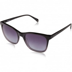 Rectangular womens Pld4059u/S Rectangular Sunglasses - Bkgrey Bk - C718DQKR5CD $91.80