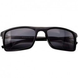 Sport Sunglasses Classic Small Round Metal Frame for Women Men - Black-7 - CV199KWWTE4 $27.79