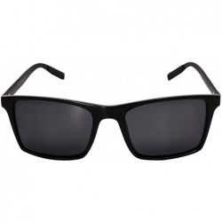 Sport Sunglasses Classic Small Round Metal Frame for Women Men - Black-7 - CV199KWWTE4 $18.78