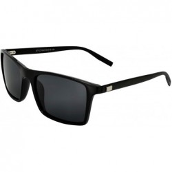 Sport Sunglasses Classic Small Round Metal Frame for Women Men - Black-7 - CV199KWWTE4 $18.78