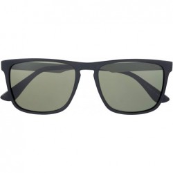 Wayfarer Devon Polarized Square Sunglasses - Matte Black - CE188KK3WTG $32.92