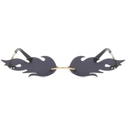 Sport Steampunk Sunglasses UV400 Shades Trendy Eyeglasses Unique Fashion Irregular Eyewear 2DXuixsh - A - CG18SXOTX2D $11.97