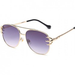 Oversized Women Polarized Sunglasses PC Lens Claw Full Frame Retro Glasses UV400 Protection for Driving - Hiking - Sports - C...