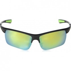 Semi-rimless Sable Polarized Sunglasses - Matte Black - CU189XDCAGK $46.13