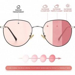 Oval Gradient Polarized Sunglasses-Oval Photochromic Shade Glasses For Women Driving - A - CN190OGGE8A $29.91