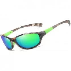 Sport Polarized Sport Sunglasses for Men Women Cycling Baseball Driving Fishing Running Golf - Camouflage Green - CT193XKUXSH...