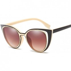 Aviator 2019 Luxury Retro Cat Eye Sunglasses Women Brand Designer Vintage Female Sun 1 - 5 - CT18XGGMT7N $12.59