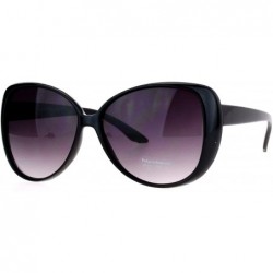 Butterfly Womens Butterfly Frame Sunglasses Classic Designer Fashion UV 400 - Black - CG187GNDY4T $20.85