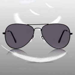 Oversized Large Metal Aviator Sunglasses/Small Round Metal Sunglasses for Men Women UV400 - C718ULMOD6I $10.24