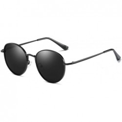Goggle HD Vintage Classic Polarized Sunglasses for Men Women Navigator Rectangular Designer Style - A - CI197AZS5M9 $34.00