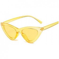 Cat Eye Retro Cat Eye Sunglasses Women Er Vintage Sun Glasses Eyewear Oculos De Sol Feminino CJ9788 - C16 - C3198AHKN5I $51.55