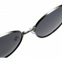 Goggle HD Vintage Classic Polarized Sunglasses for Men Women Navigator Rectangular Designer Style - A - CI197AZS5M9 $19.60