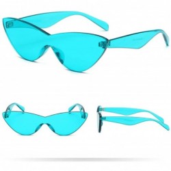 Rimless Sunglasses Rimless Vintage Oversized Glasses - C - CZ18QTGZU7C $7.30