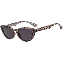 Goggle Women Fashion Sunglasses Cat Eye Sun Glasses Retro Leopard Eyewear Sun Glasses - C - CF18TQZ0G0Z $14.49