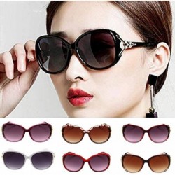 Round Rose Big Frame Vintage Sunglasses for Mens Womens-Retro Round Mirrored Lens Eyeglasses (Purple) - Purple - C7190C6E0ZK ...