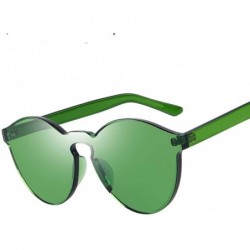 Aviator Fashion Women Cat Eye Shades Luxury Sun Glasses Integrated C01 Gray - C01 Gray - CN18XE0T7TO $9.72
