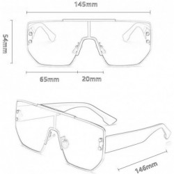 Goggle Siamese Windshield - Fashionable Personality Sun- Polarized Light - UV Protection - Large Fashion Lens - C5190RYAHTN $...
