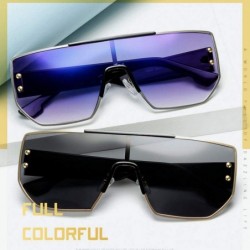 Goggle Siamese Windshield - Fashionable Personality Sun- Polarized Light - UV Protection - Large Fashion Lens - C5190RYAHTN $...