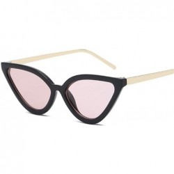 Cat Eye Women Cat Eye Sunglasses PC Frame Fashion For Female - Blackpink - CM199QD9TL5 $19.84