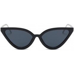 Cat Eye Women Cat Eye Sunglasses PC Frame Fashion For Female - Blackpink - CM199QD9TL5 $9.53